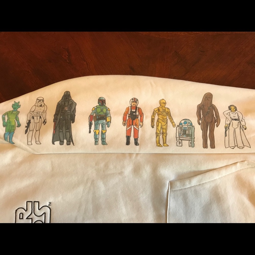 STAR WARS Hooded Sweatshirt XS, S, M,L, XL,XXL NWT - Picture 5 of 7